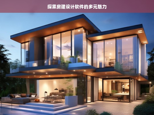 探索房建设计软件的多元魅力，房建设计软件的多元魅力探索